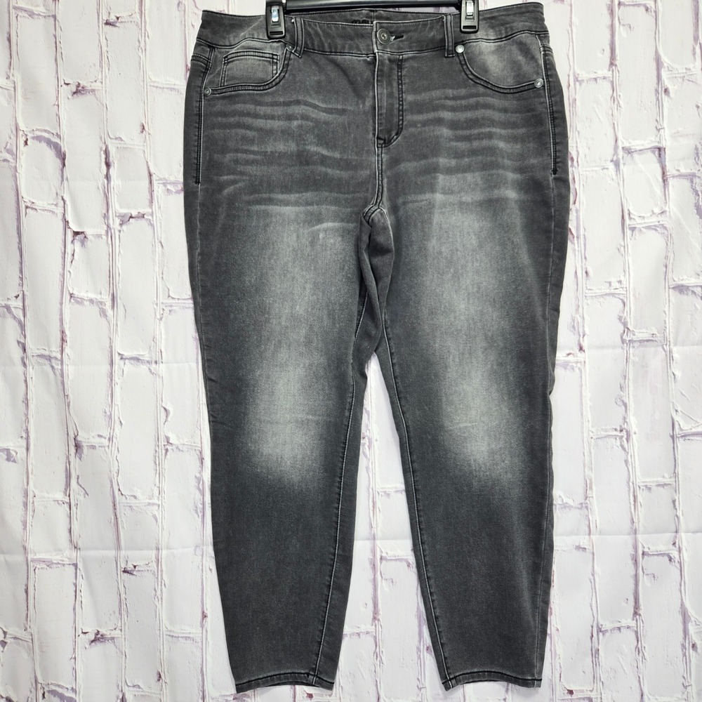 Maurices Charcoal Skinny Jeans